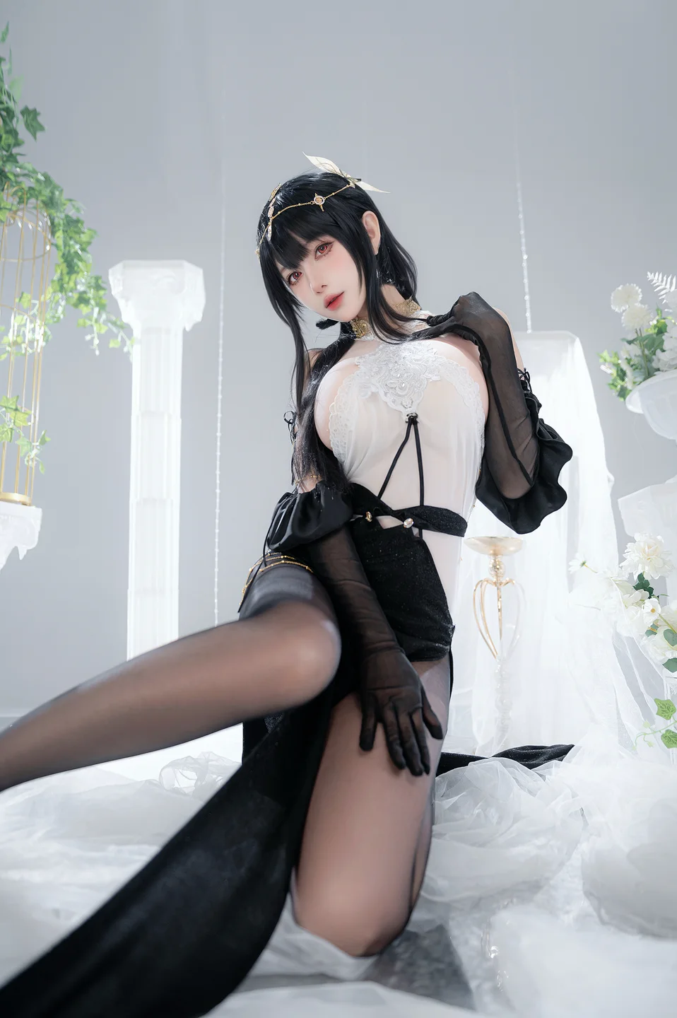Shika小鹿鹿 - 碧蓝航线 镇海 [10P-76MB] tg@simisebaisi 【丝足阁】006.webp